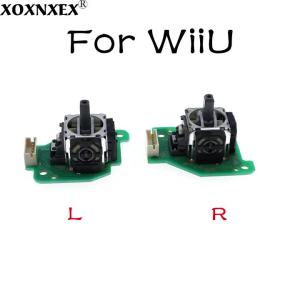 1 Chiếc 3D Analog Joystick Cho Wii U WiiU Tay Cầm Chơi Game Trái & Phải L R Dính Với PCB Board Leverless Bộ Điều Khiển Phụ Kiện