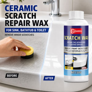 Multi-Purpose Scratch Repair Wax Surface Shine Restorer for Bathtubs Toilets Sinks Appliances Glass and Metal Care