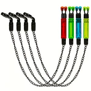 2pcs European Style Carp Fishing Weight Swingers Colorful European Carp Fishing Signal Line Tensioners Solid Color ABS Materia