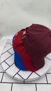 High Quality Medium Yarn Acrylic Fabric Stainless Steel Flap Buckle Cap