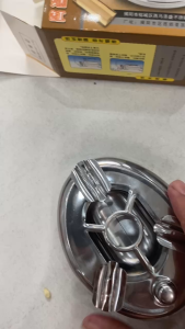 [HCM]Gạt Tàn Nút Bấm Inox Loại Lớn Cao Cấp