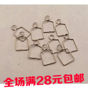 Crystal Ball Lighting Decorative Connector Door Word Buckle Pendant Lamp Holder Hanging Device Fashion Jewelry Accessories