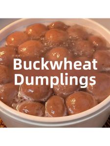 Sesame Seed Buckwheat Sugar-free Xylitol Glutinous Rice Balls