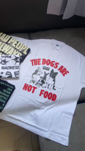 Pearl Haven - Boxy Fit Kaos Oversized Tshirt Fit The Dogs Pria dan Wanita