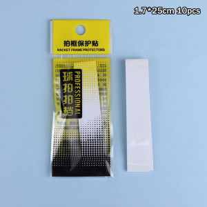 .New Sale.10Pcs Badminton Racket Head Edge Protector Tape Self Adhesive Anti Paint Off Wear Resistant Sport Badminton