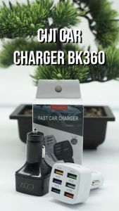 CIJI Car Charger 6 Port USB QC 3.0 /Colokan Mobil 6 USB Quick Charge