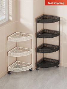 evesigar | Corner Space-Saving Bathroom Storage Shelf