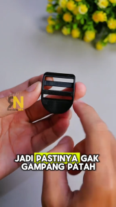 2 Pcs Ring Model Tangga Tali Tas Gesper Tali Strap Buckle Webbing 25mm