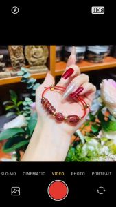 vòng tay túi tiền thạch anh tóc đỏ tự nhiên vip mix lu thống và đồng điếu thạch anh tóc đỏ vip vòng tay đá phong thuỷ hợp mệnh thổ mệnh hoả trang sức thiết kế đủ hoá đơn thẻ bảo hàngh