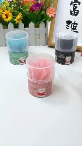 Harga Grosir - Cotton Bud 2 In 1 / Korek Kuping Super Lembut Isi 100 Pcs / Pembersih Telinga 2 In 1