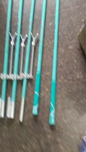 Gác cần săn hàng QINHU xanh nhã lam gác cần câu đài carbon QINHU 2.4m 2.7m 3.0m ngoe phụ kim loại