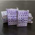Bingo Cards By 100's / 50's - Gang 800pcs - Various Numbers. 