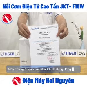 Nồi cơm điện cao tần Tiger IH JKT-F10W (1 lít)