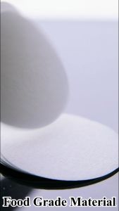 LAHOME กระดาษกรองกาแฟทรงกลม กระดาษดริป Coffee Filter Paper กระดาษกรองกาแฟ ที่กรองกาแฟ กลม 51mm แบบหนา วัสดุธรรมชาติ Espresso Moka Pot Dripper Accessories