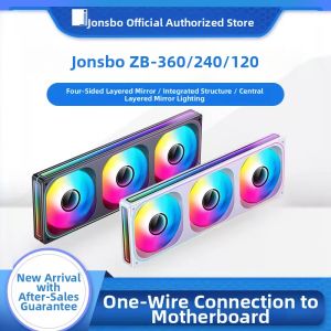 JONSBO | Infinity Mirror ARGB Sync Quiet Temperature Control Case Fan 12CM