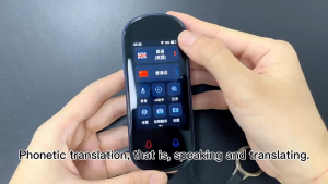 Vormour Z2 Language Translator Device 2025 Two-Way AI Voice Translator for Voice/Text/Offline/Photo Translation 138+ Language Online Translation Portable Tow Way Translator Device for Business Learning Travel