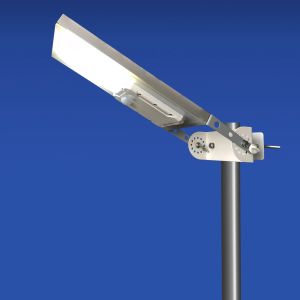 Solar Street Light Outdoor 30LED All in One Metal Motion Sensor Waterproof with 3 Working Modes Auto Dusk to Dawn