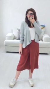 Cardigan Wanita Murah 091 Waterfall 5 Warna (bahan stretch melar)