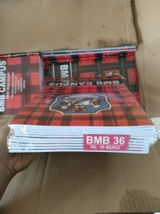 BUKU TULIS BMB CAMPUS 10 PCS ISI 36/50 LEMBAR
