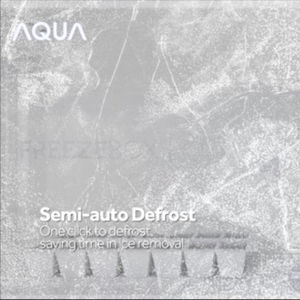 AQR-D225(MDS): Kulkas 1 Pintu 180 L [Dark Silver] - AQUA