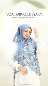 PAKET 10 PCS UMAMA VOAL MIRACLE SYARI 130X130