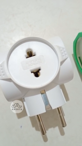 steker T Multi 3 4 Cabang Arde Dutron TRM Stop Kontak SNI