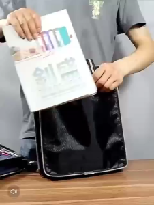 YAHOO 1PCS Briefcase File Bags Artist Drafting Drawing Bag Zipper Document Bag Portfolio Seminar Bag Waterproof
