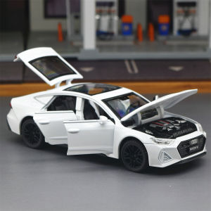 1:32 Audi RS6 Wagon Travel Car RS7 Sedan Sports Car Alloy Metal Model Toy Decoration Gift Collectible Static Model Car