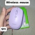 S11 ORI MOUSE ROBOT WIRELESS WIRELES OPTICAL USB RECEIVER PC LAPTOP WIRELES NIRKABEL ON OFF. 