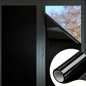 One-Way Mirrored Glass Film Provides Heat Insulation Sun Protection And Privacy Suitable For Living Room Kitchen Decoration.