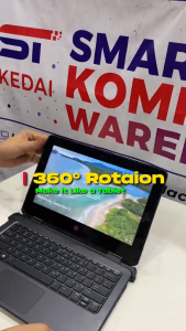 (8GB RAM 128GB SSD) HP PROBOOK 360flip TOUCH SCREEN WINDOWS 10 PRO 2 IN 1 Intel Celeron Business Laptopp