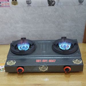Bếp gas bán công nghiệp  bếp gas khè cao cấp khè đôi giá sale sập sàn