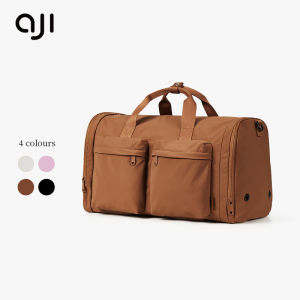 Aji กันน้ำพับได้กระเป๋าเดินทางจิความจุมากกระเป๋ากีฬาออกกำลังกายถือกระเป๋าเดินทางสำหรับวันธรรมดากระเป๋าดัฟเฟิล32L