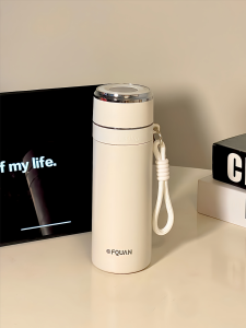 Cốc Nước Cách Nhiệt Bằng Thép Không Gỉ 316 Nhỏ Gọn Cho Nam Và Nữ Có Nắp Mở Một Nút Dùng Trong Xe Hơi Cốc Đựng Nước Di Động