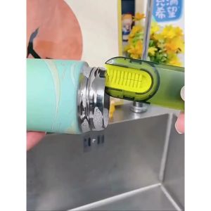 [ READY STOCK ] 3in1 Cleaner Tool Cup Lid Cleaning Brush Multi-Purpose Water Bottle Nursing Bottle Cover Brusher