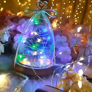 Lampu LED Hias Kawat Dekoratif Multicolor 1M/2M/3M/5M - Desain Kewaspadaan