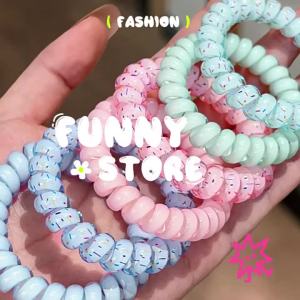 Non-Irritating Durable Glitter Gel Hair Ties