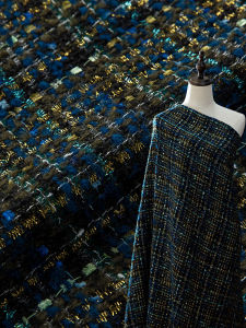 Retro Wine Red Woven Wool Classic Style Cloth Clothing Fabric Outwear Vest High-End DIY Handmade High-End