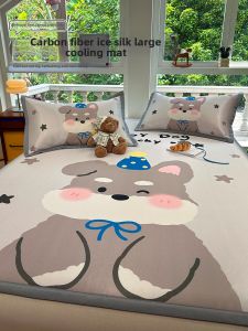 Suxuan | Cartoon Cool Ice Silk Bed Sheet Single Student