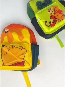 Magic Selection School Bag kids Backpack Pooh Cartoon Character Design Primary and Kindergarten Students Boys Girls