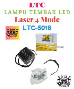 LTC LAMPU MOTOR TEMBAK LED LASER 4 MODE LTC-5018 LAMPU LED MOTOR LAMPU MOTOR MURAH