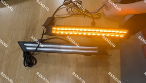 MAZDA CX8 CX-8 2017- 2022 DAYLIGHT FOG LAMP COVER DAY LIGHT LED  2 COLOUR