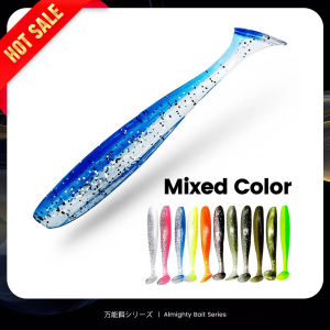 Bazooka | Bazooka 100mm 150mm Shad Worm Fishing Lure Soft Big Silicone T Tail Easy Shiner Wobbler Swimbait Pesca Pike Bass Winter Bait