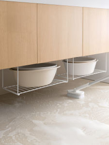 RORK | Bathroom Storage Rack For Washbasin Under Sink Vanity
