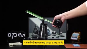 Độ Chính Xác Cao thước cuộn thép thước dây thép carbon thước dây cao cấp thước mét 5m 10m sơn huỳnh quang cho bóng tối