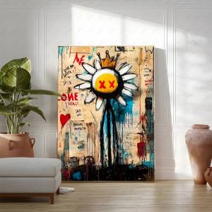 Bandai | Street Art Animals Poster Print For Nursery Bedroom Living Room Home Decor Graffiti Wall Art Cartoon Animal Canvas Painting