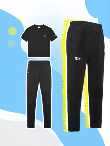 Kids Autumn Winter Sport Training Knit Pants