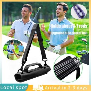 Golf club bag portable golf backpack 4-6 golf club storage