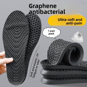 LINGMIAO | Durable Anti-Wear Anti-Foot Pain Anti-Blister Long-Hour Standing Comfortable Thick Shock-Absorbing Anti-Odor Mens Insoles