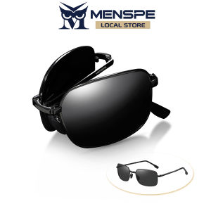 MENSPE แว่นตากันแดดโฟโตโครมิกพับได้แว่นแว่นสำหรับปีนเขาแว่นตาดำน้ำแว่นตากันแดดป้องกันแสงสะท้อนการมองเห็นได้ในเวลากลางคืนเลนส์ป้องกันยูวีย้อนยุคที่สวยงามทันสมัยแว่นตากันแดด